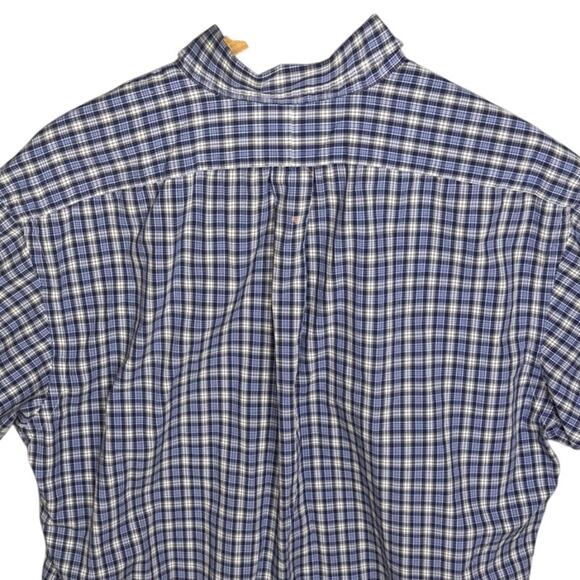 Ralph Lauren Blake Blue Plaid Button Down Shirt - Men's L - Picture 5 of 8